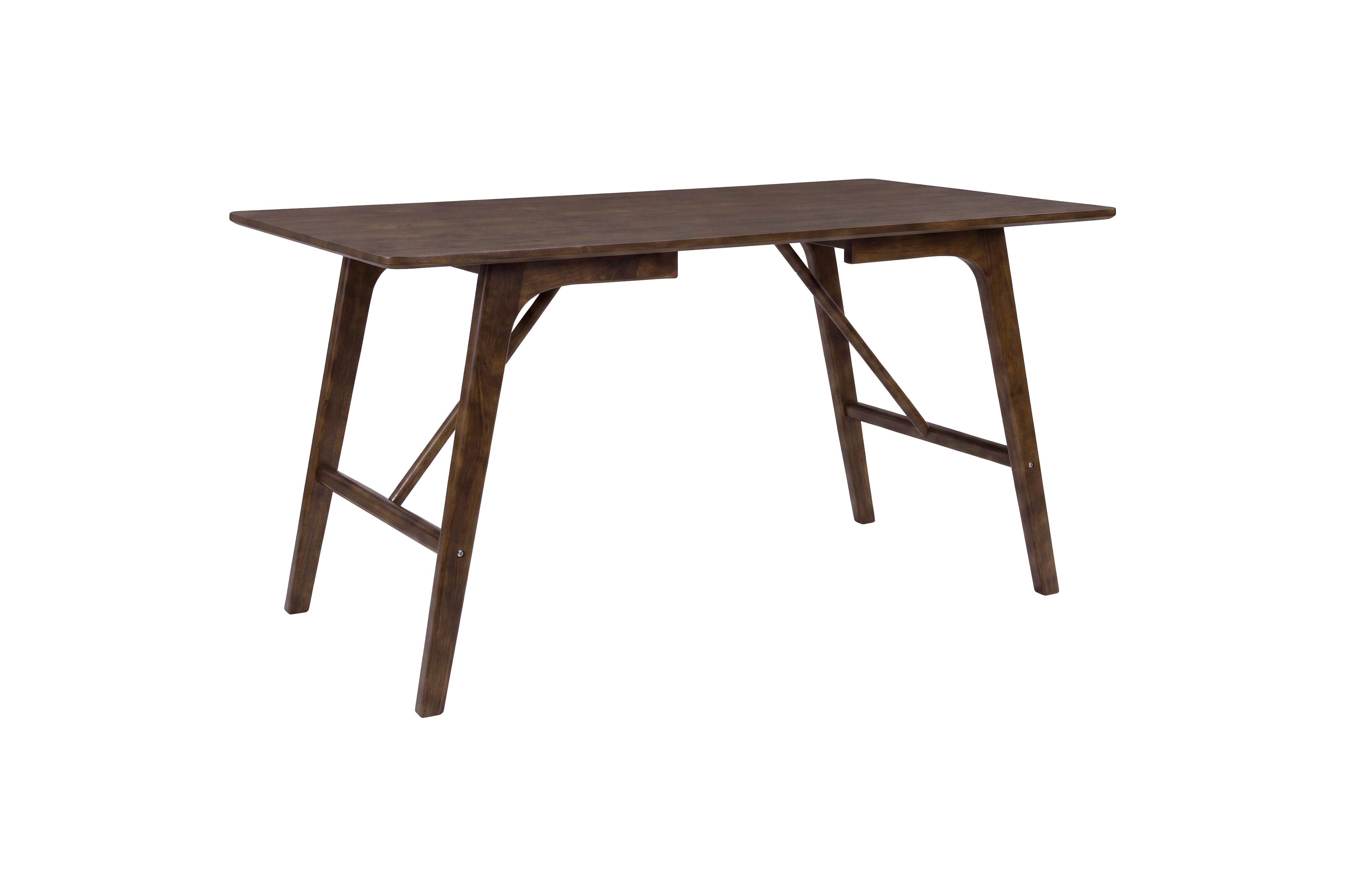 Eettafel Virelo - rechthoekig ontwerp in Donkerbruin
