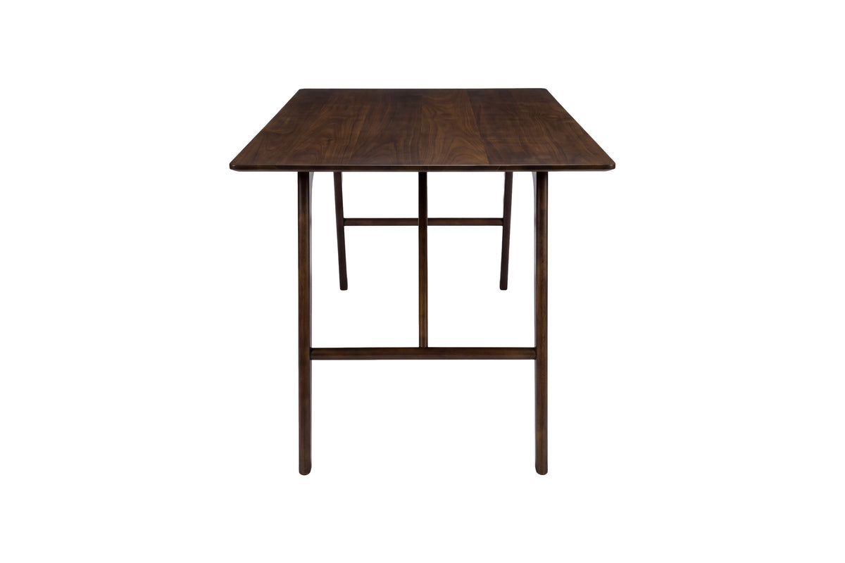 Eettafel Virelo - rechthoekig ontwerp in Donkerbruin