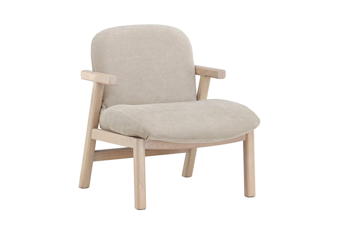 Fauteuil Railey - met frame van rubberwood