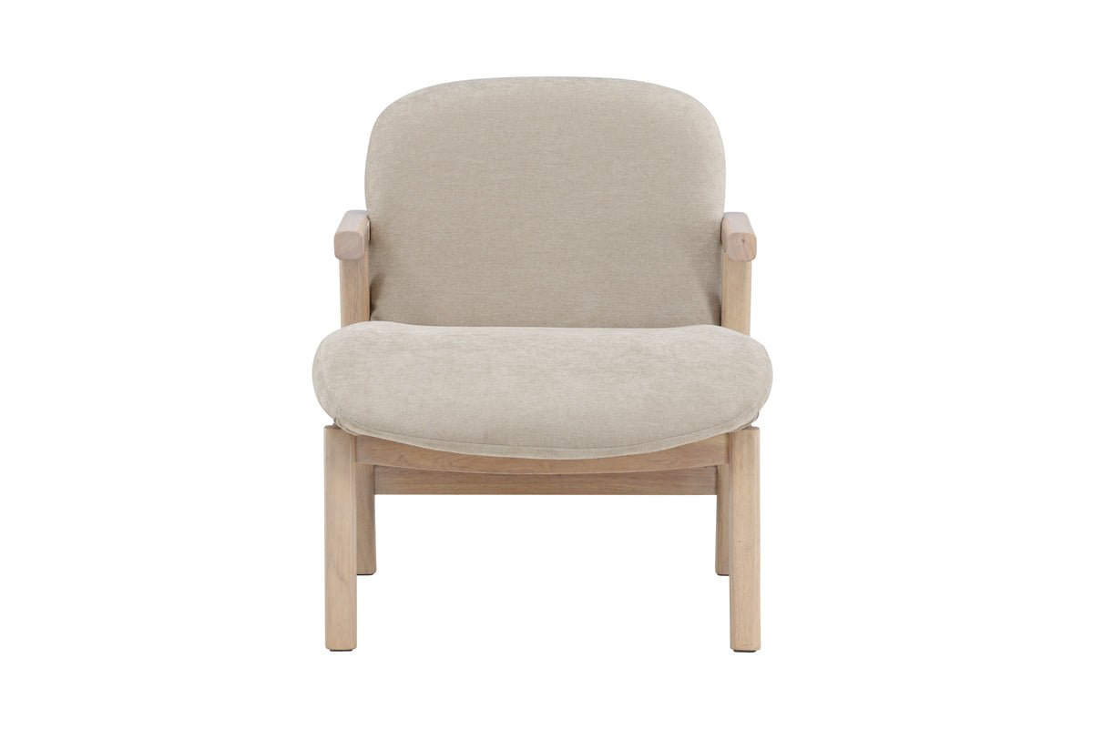 Fauteuil Railey - met frame van rubberwood