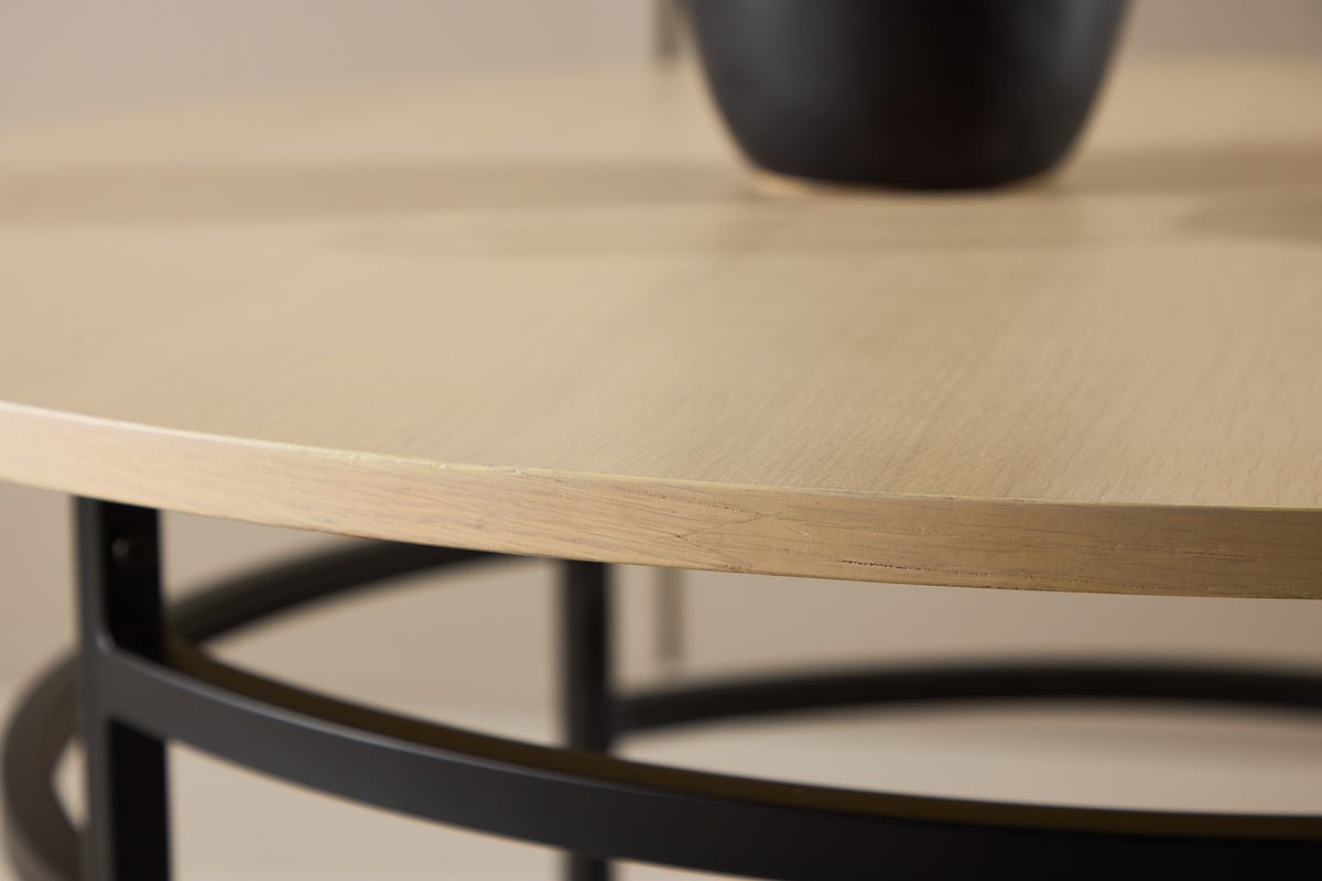 Salontafel Benno - met metalen frame