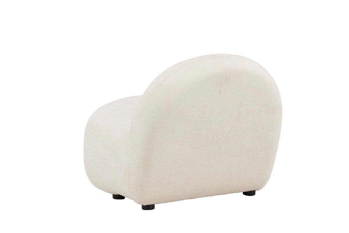 Fauteuil Osram - Minimalistisch ontwerp in Wit