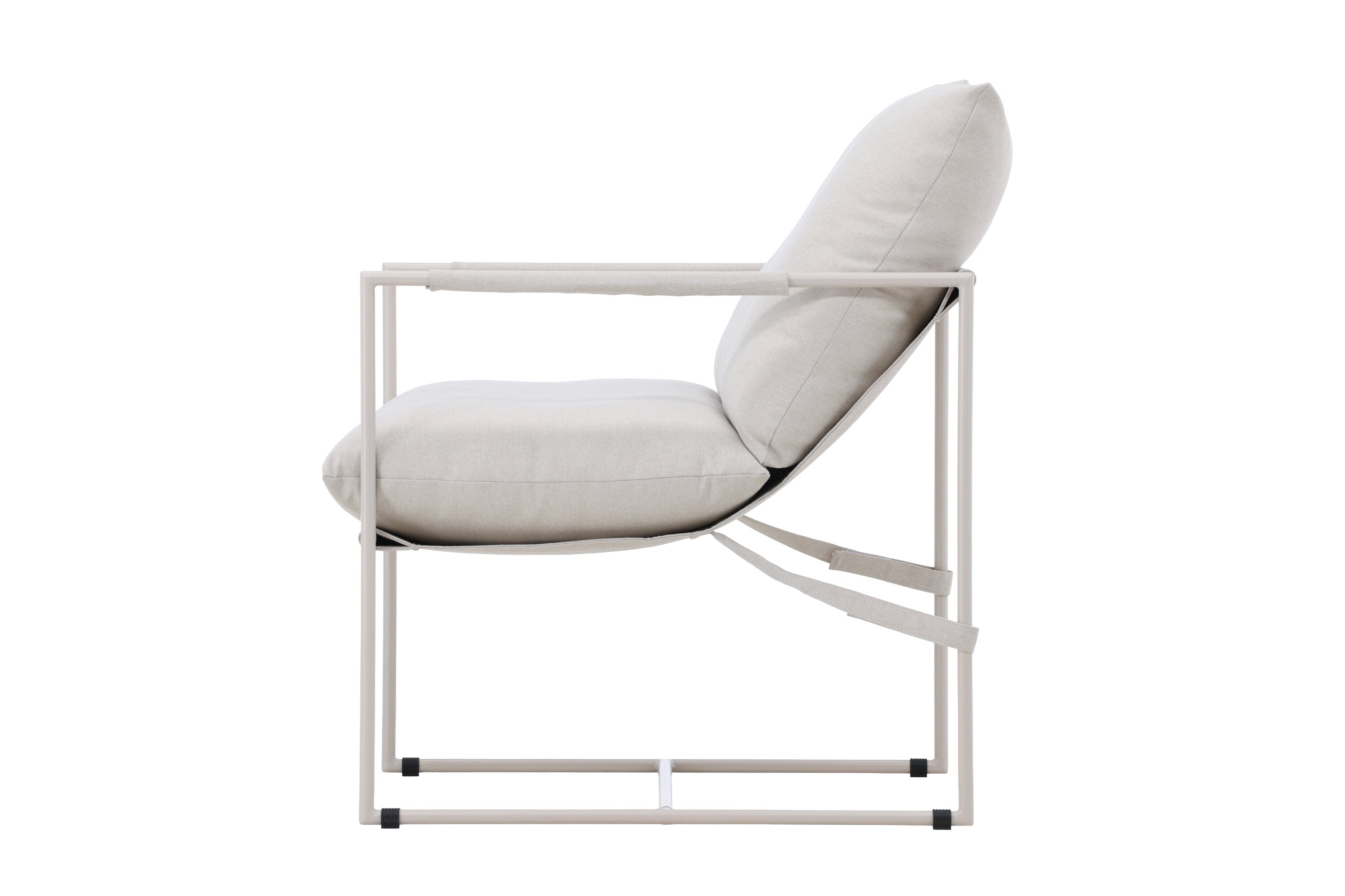 Stoel Brika - In Beige met zitkussen