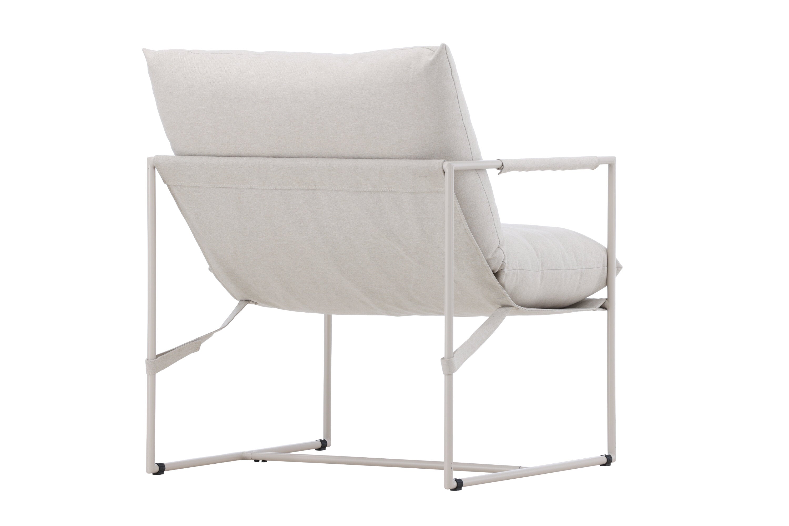 Stoel Brika - In Beige met zitkussen