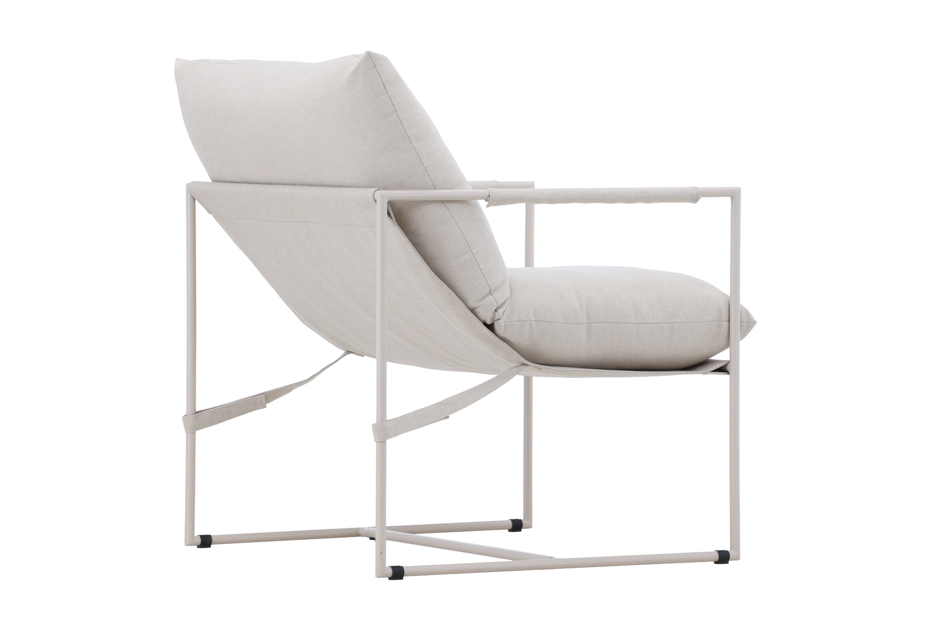 Stoel Brika - In Beige met zitkussen