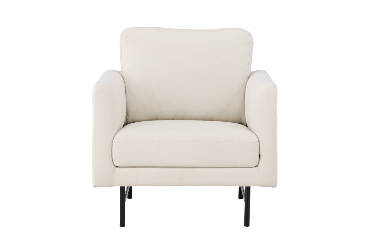 Fauteuil Cloud - Tijdloos, licht & comfortabel in Wit