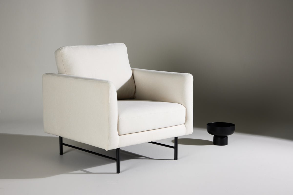 Fauteuil Cloud - Tijdloos, licht & comfortabel in Wit