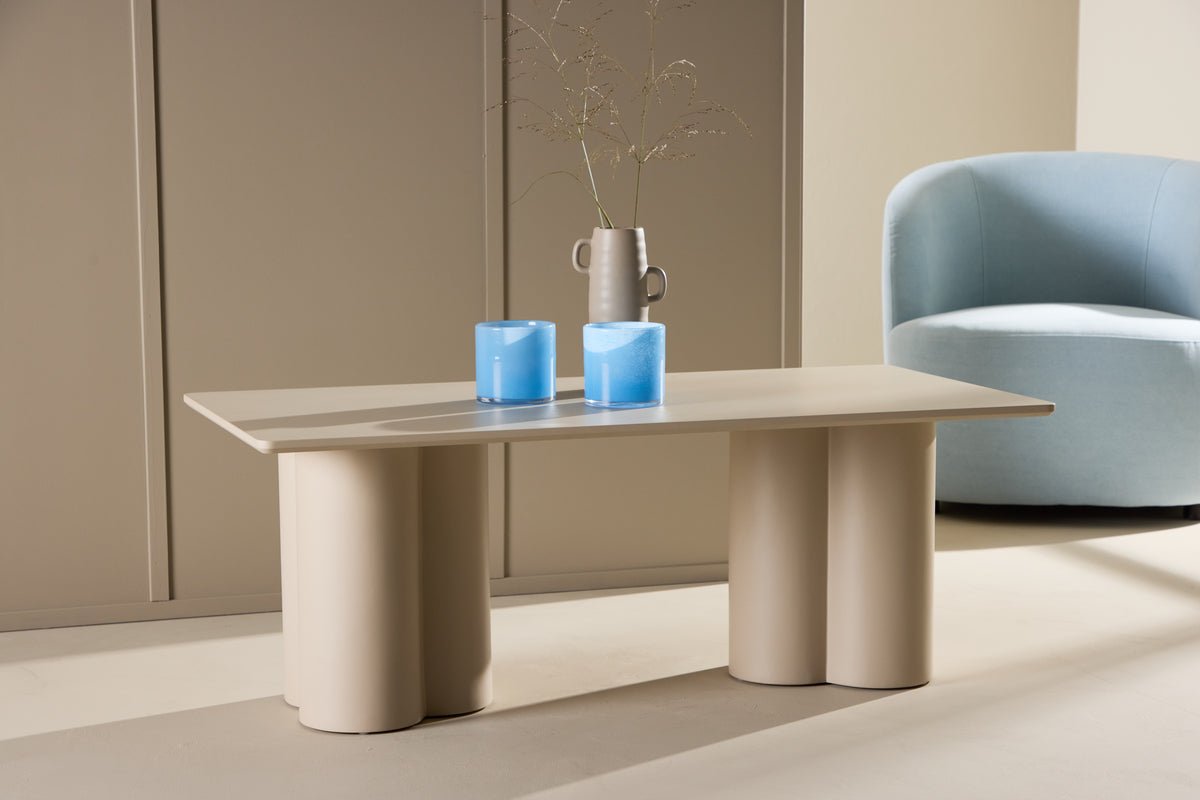 Salontafel Aerona - eenvoudig in beige