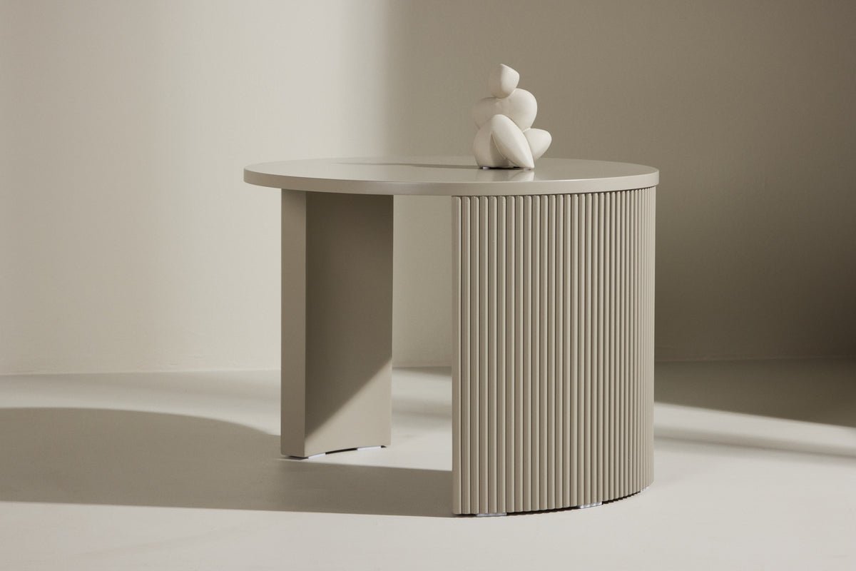 Salontafel Rouven - met geribbeld corpus