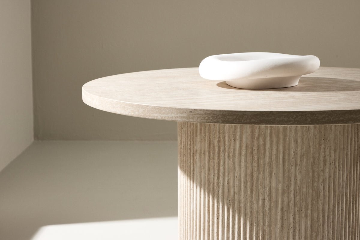 Salontafel Tino Big - met geribbelde voet