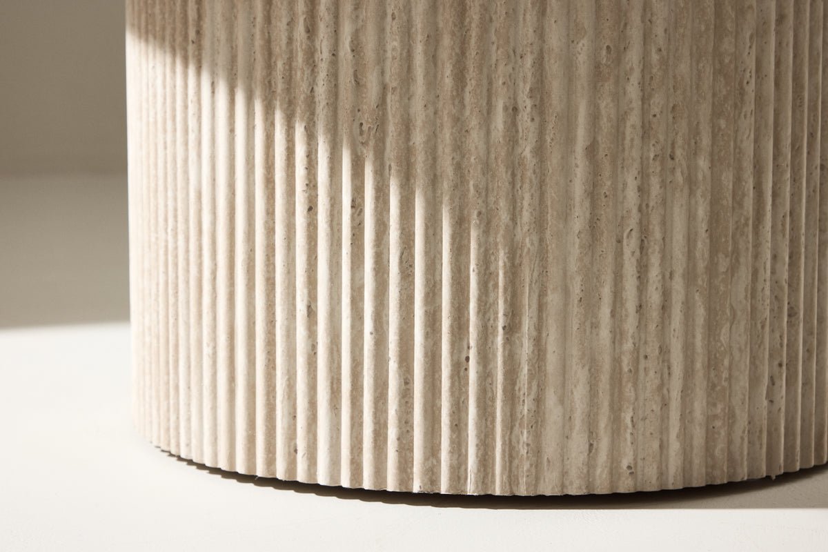 Salontafel Tino Big - met geribbelde voet