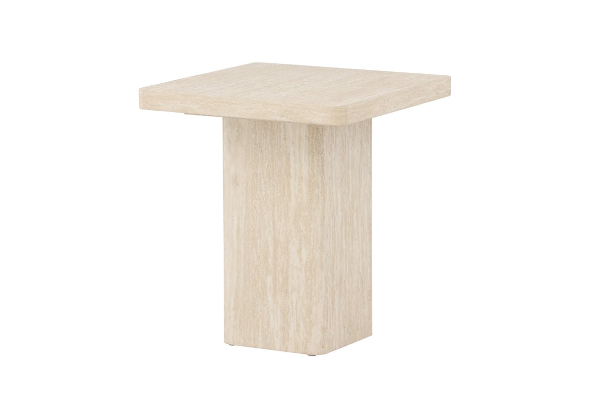 Salontafel/zijkruk Nemo - met beige patroon