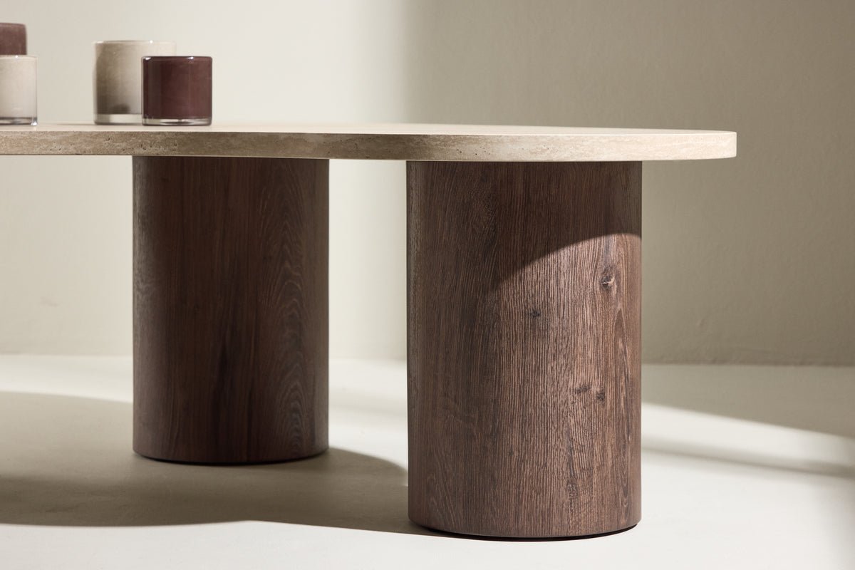 Salontafel Benora - in houtlook
