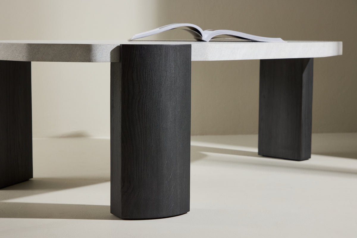 Salontafel Rovena - met 3 poten