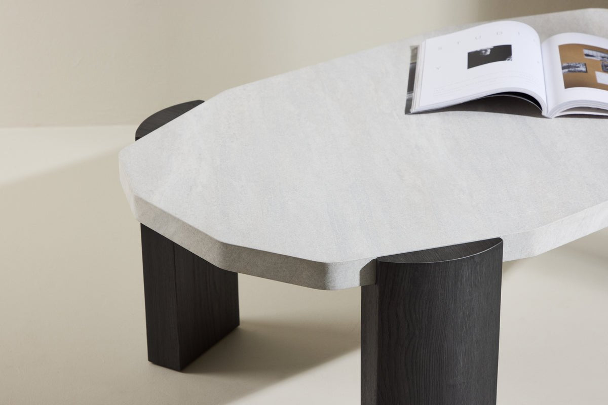 Salontafel Rovena - met 3 poten