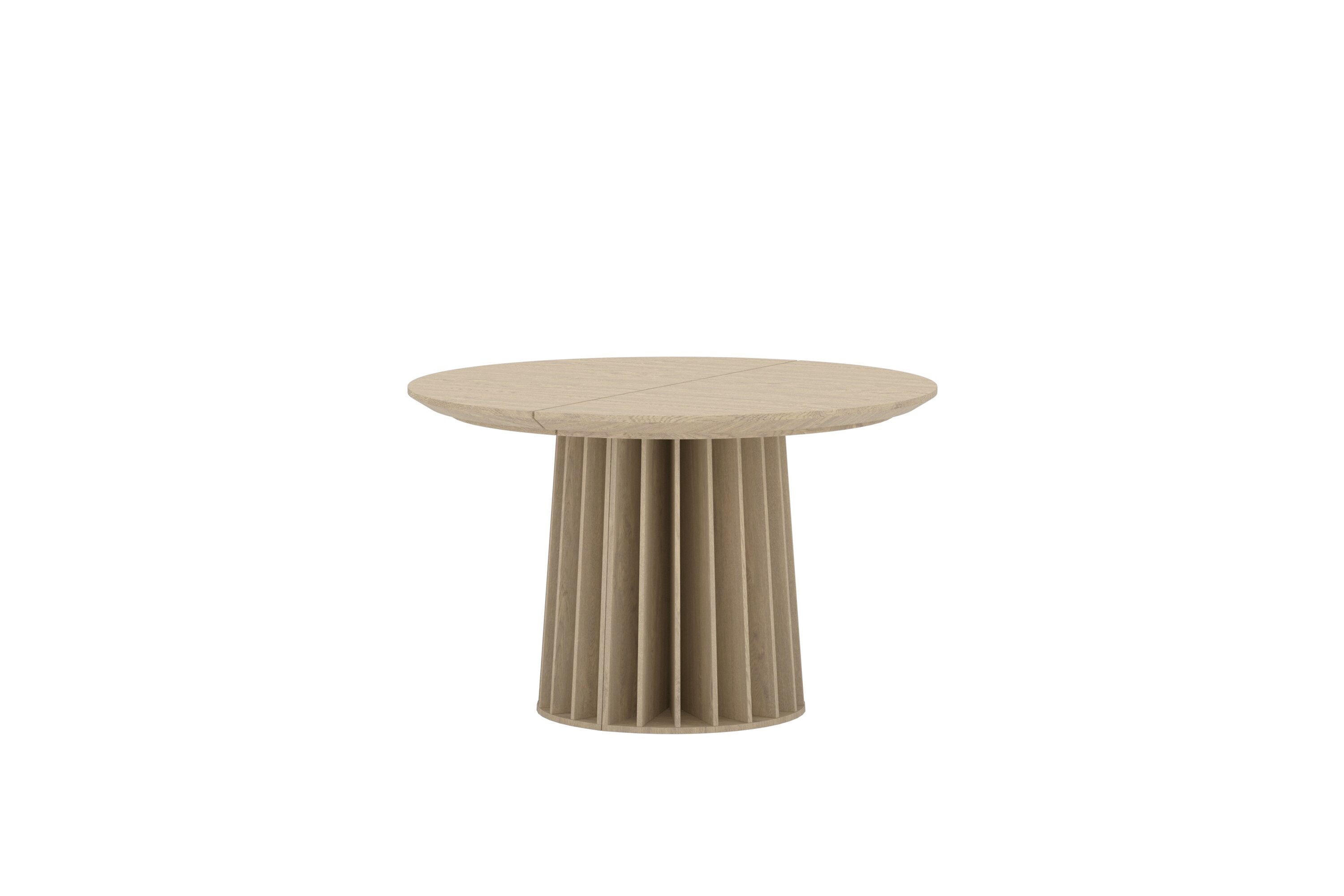 Eettafel Varelo - Ronde Vorm in Natuurlijke Uitstraling