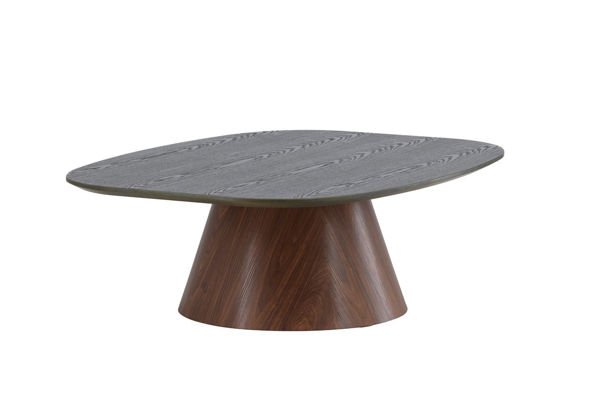 Salontafel Amaro - in houtlook met nerf