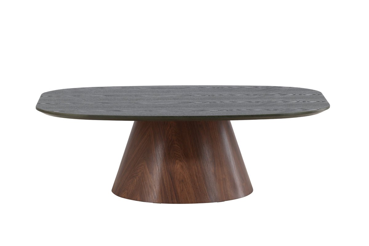 Salontafel Amaro - in houtlook met nerf