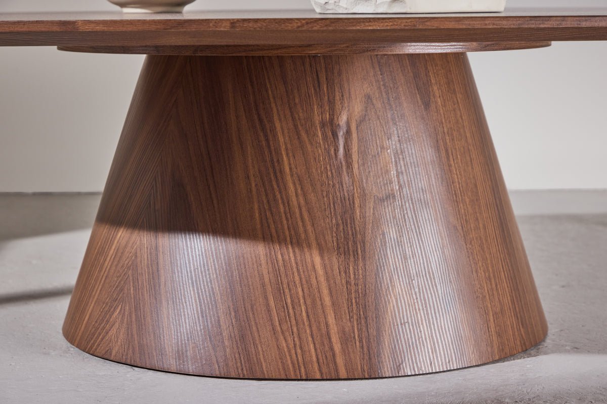 Salontafel Amaro - in houtlook met nerf