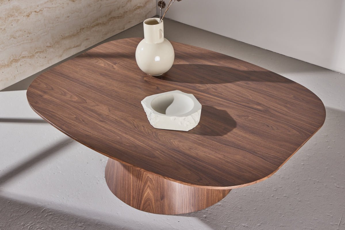 Salontafel Amaro - in houtlook met nerf