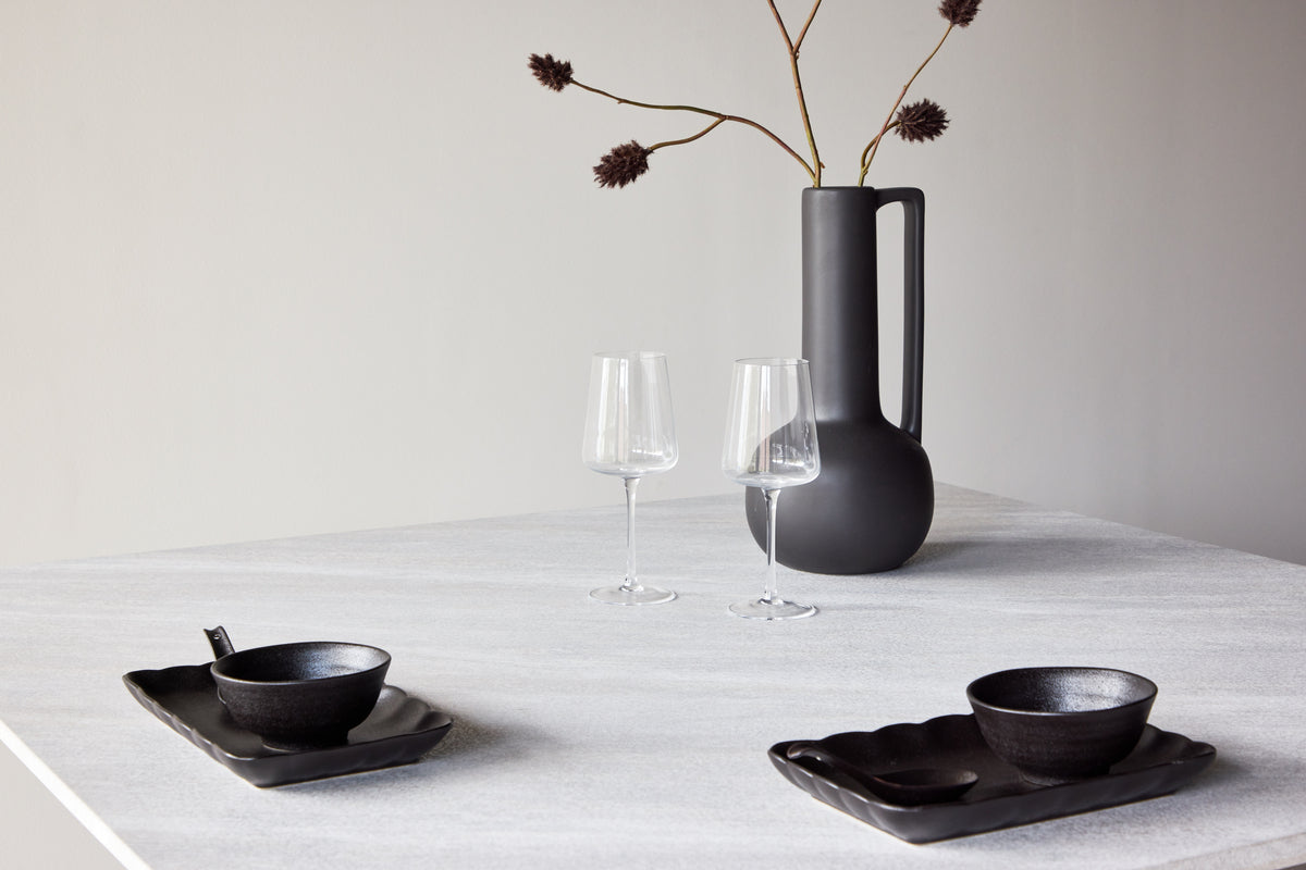 Eettafel Lior 120×120 cm in Lichtgrijs met MDF-onderstel