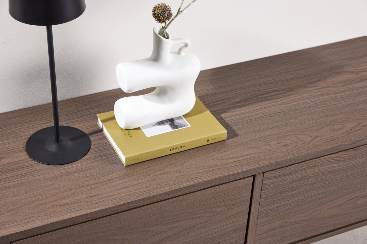 Designer TV-Lowboard Taverno – Warm houtdesign met opbergruimte