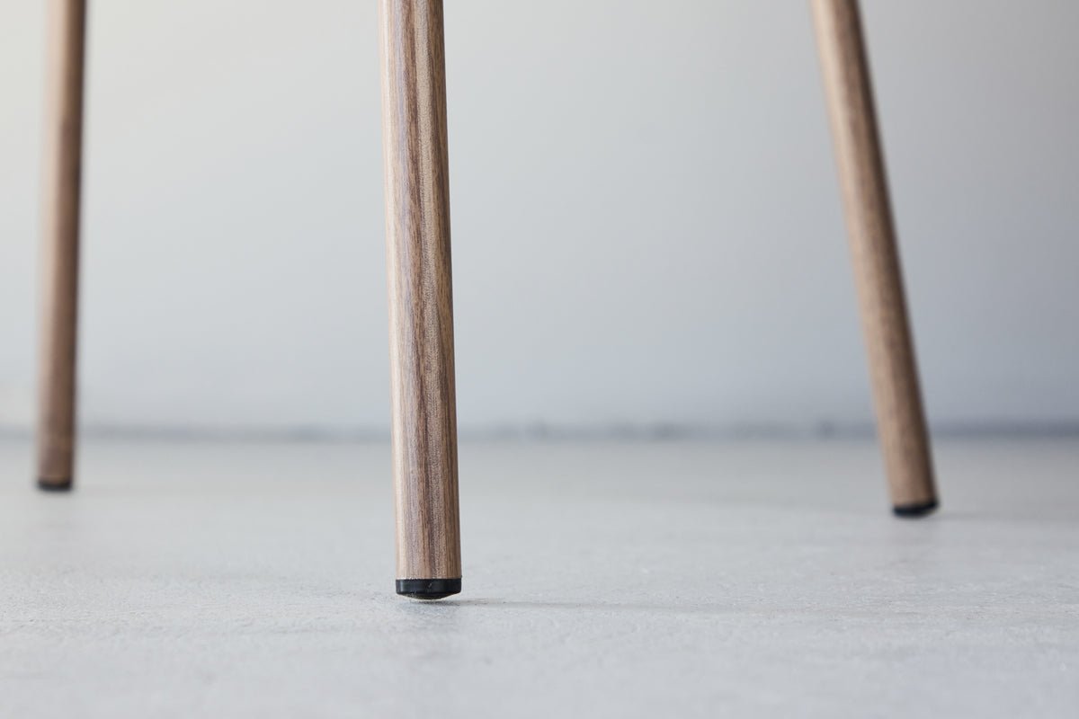 2-delige set - stoel Coffee met zachte, beige fluwelen stof