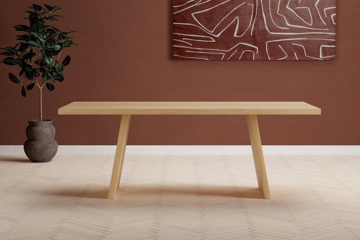 Eettafel Ana - in natuurlijke uitstraling voor eetkamer en keuken