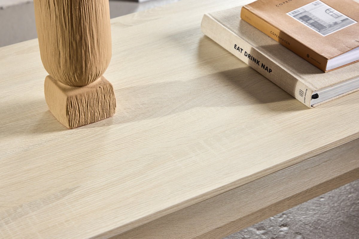 Salontafel Melana - met geïntegreerd rek