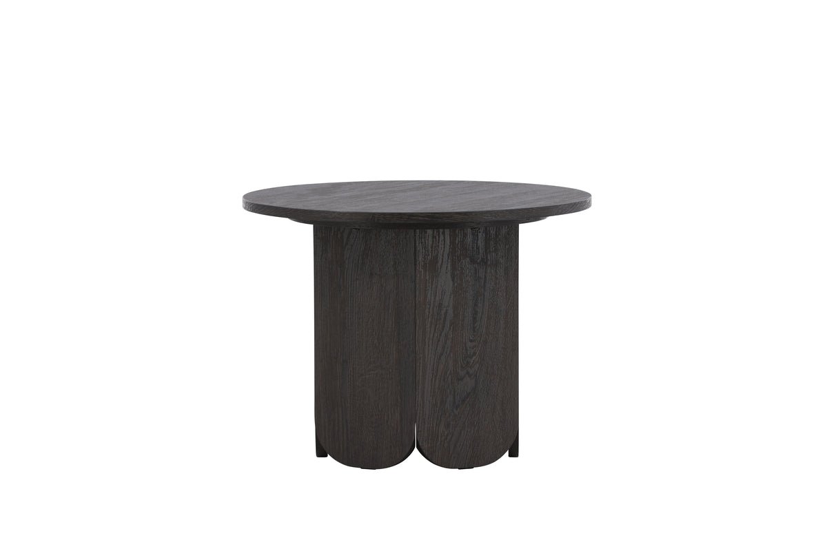 Salontafel Keralo - stijlvolle ronde tafel in houtlook