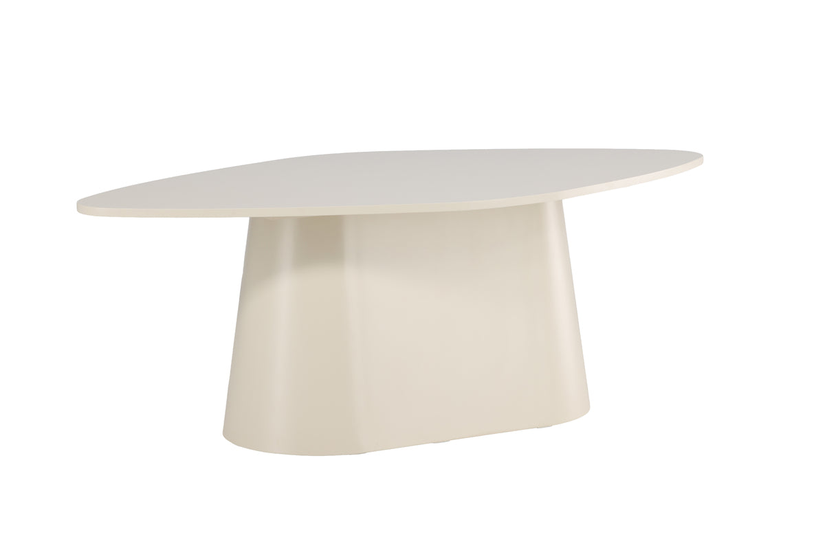 Eettafel Solaro – Ovale design eettafel 210x110 cm in Beige