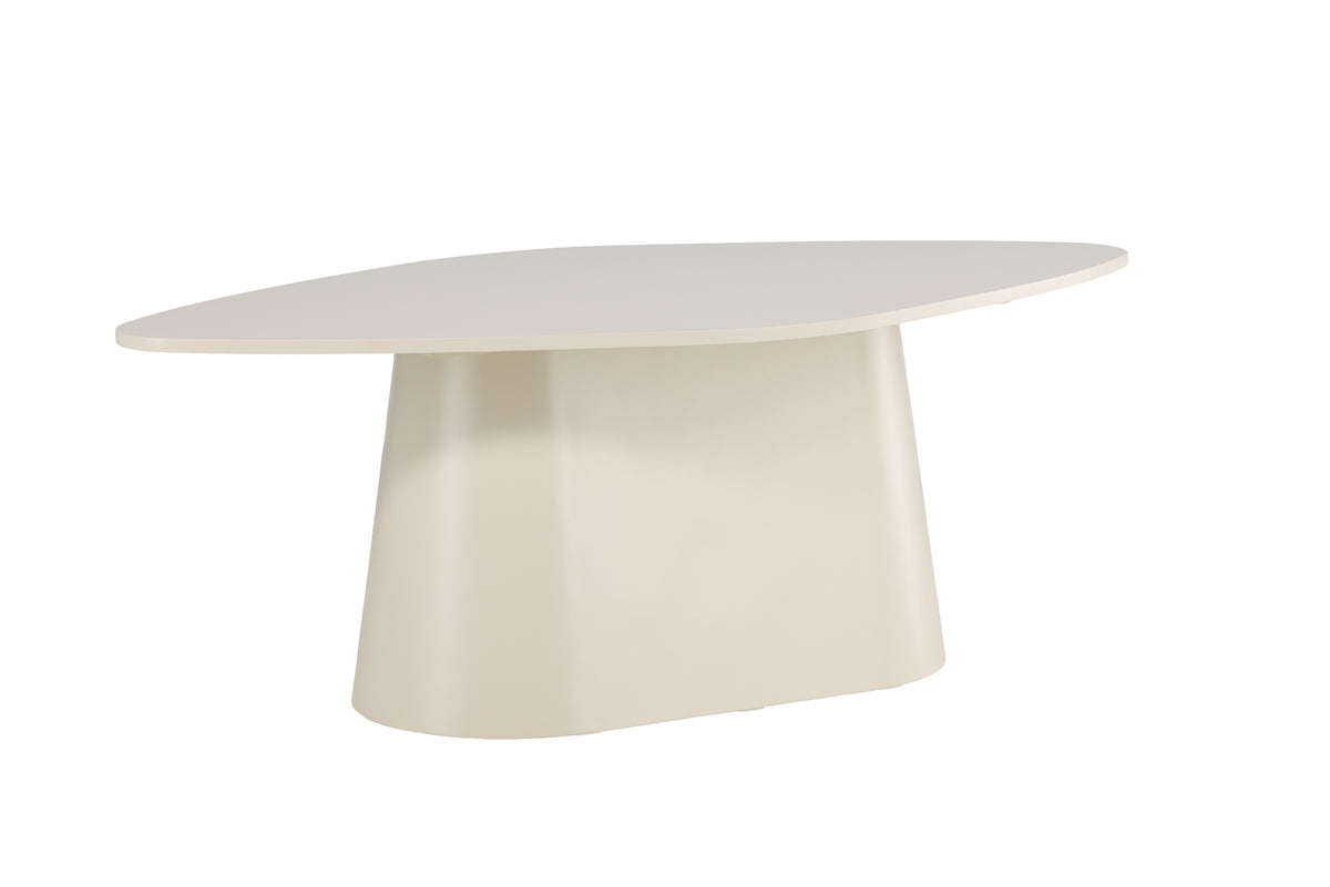 Eettafel Solaro – Ovale design eettafel 210x110 cm in Beige