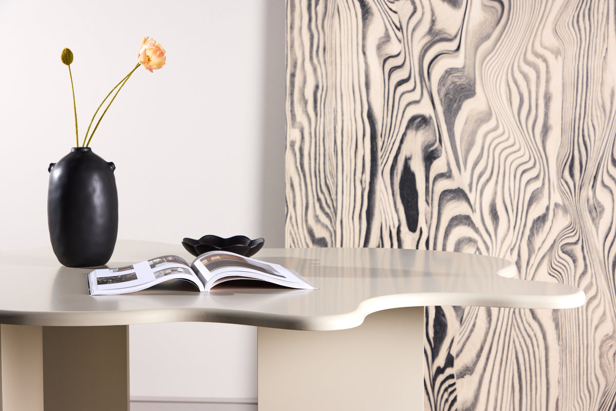 Eettafel Lumière – met unieke tafelblad