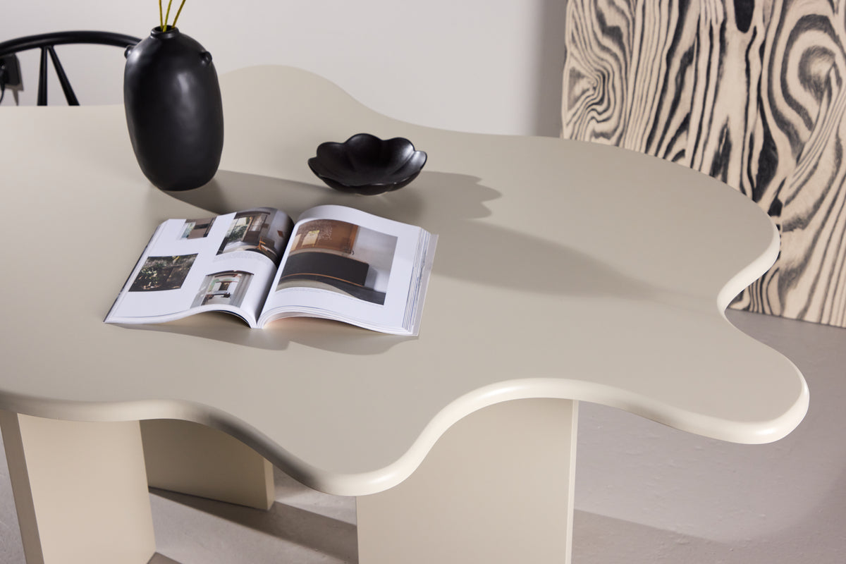 Eettafel Lumière – met unieke tafelblad