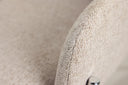 Stoel Helora in Beige van polyester-linnen