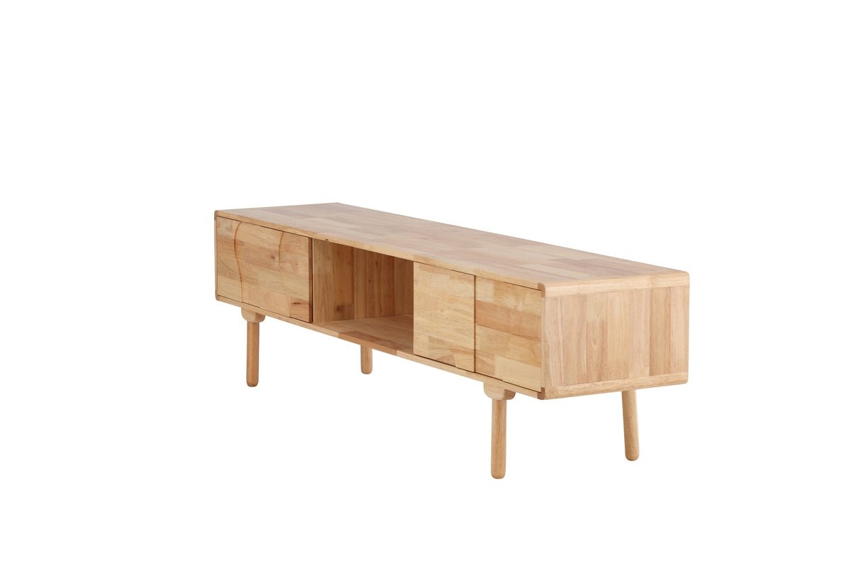 Dressoir Janice - 200 cm dressoir van rubberhout