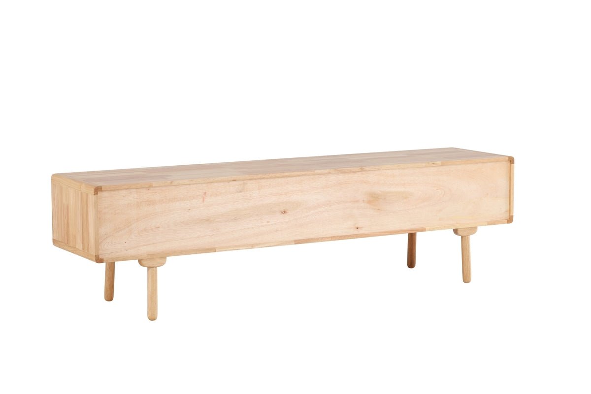 Dressoir Janice - 200 cm dressoir van rubberhout