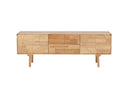 Dressoir Feri - 180 cm dressoir van rubberhout