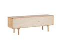 Dressoir Feri - 180 cm dressoir van rubberhout