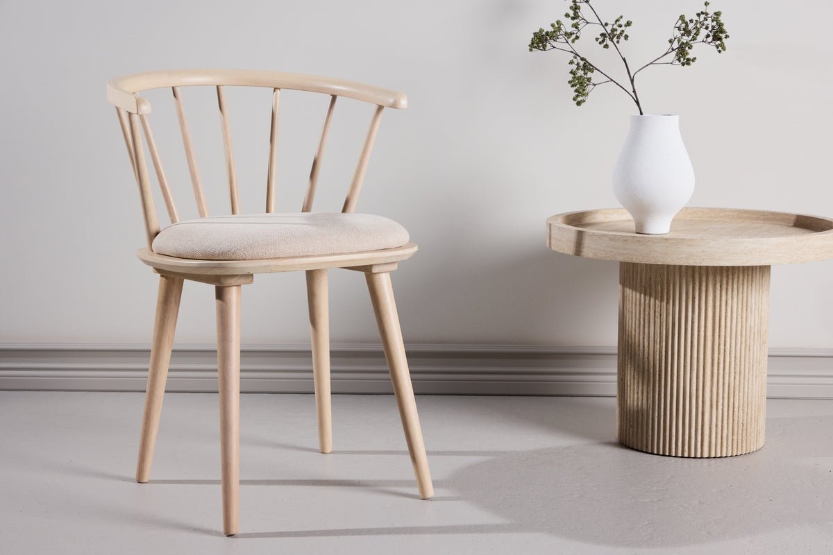 2-delige set - stoel Ballado met vastgenaaid zitkussen