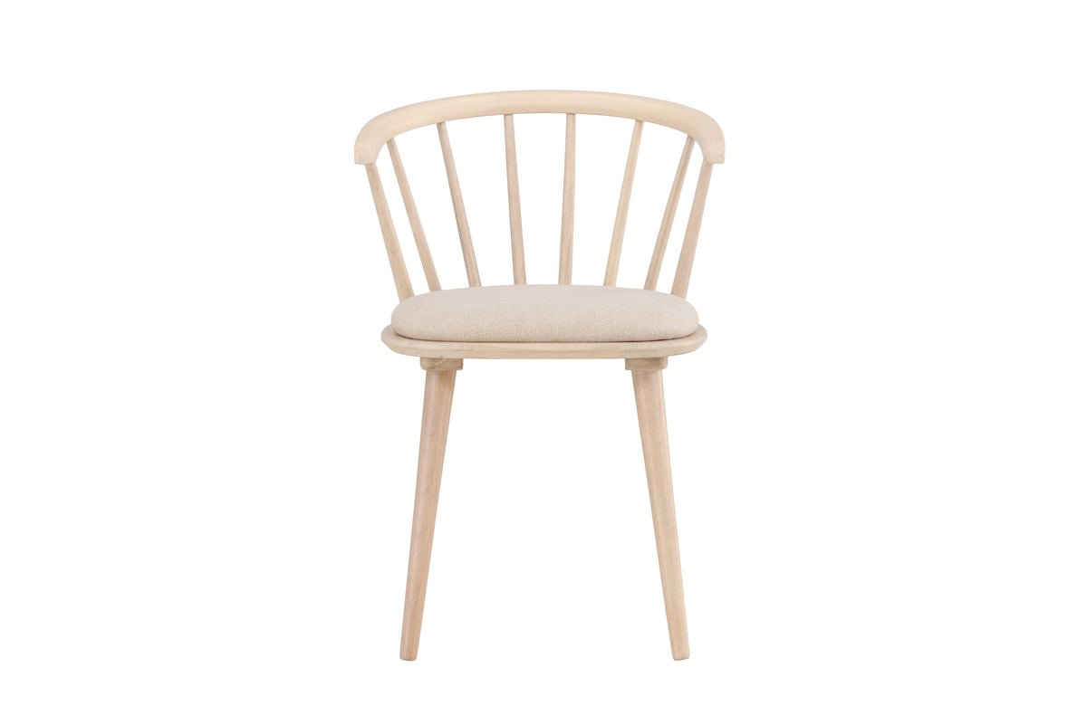 2-delige set - stoel Ballado met vastgenaaid zitkussen