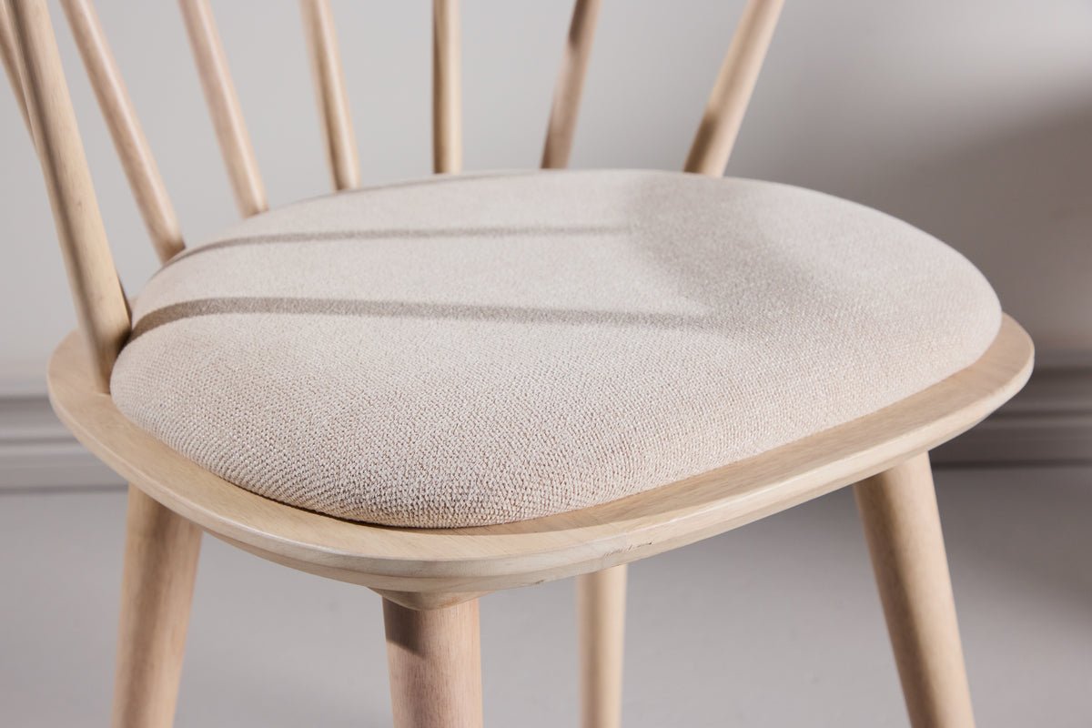 2-delige set - stoel Ballado met vastgenaaid zitkussen
