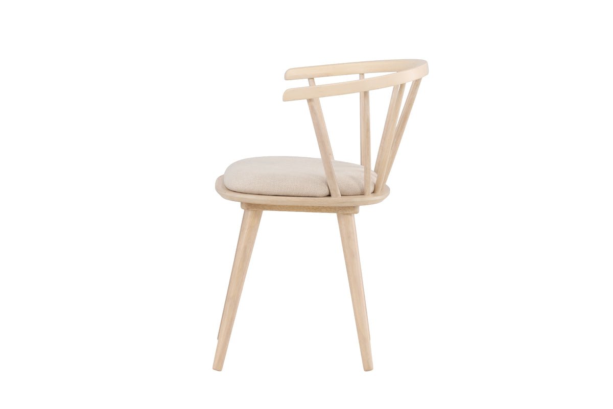 2-delige set - stoel Ballado met vastgenaaid zitkussen