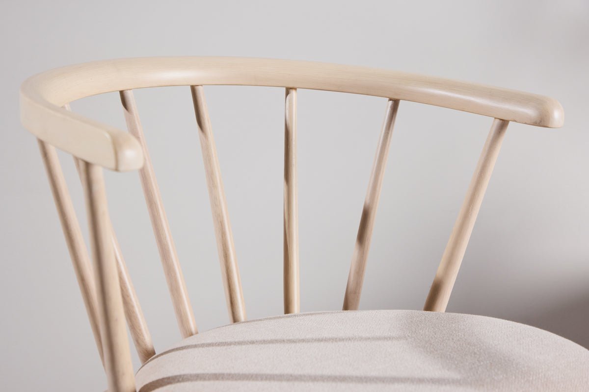 2-delige set - stoel Ballado met vastgenaaid zitkussen