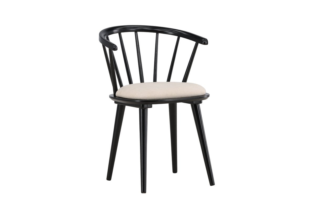 2-delige set - stoel Ballado met vastgenaaid zitkussen