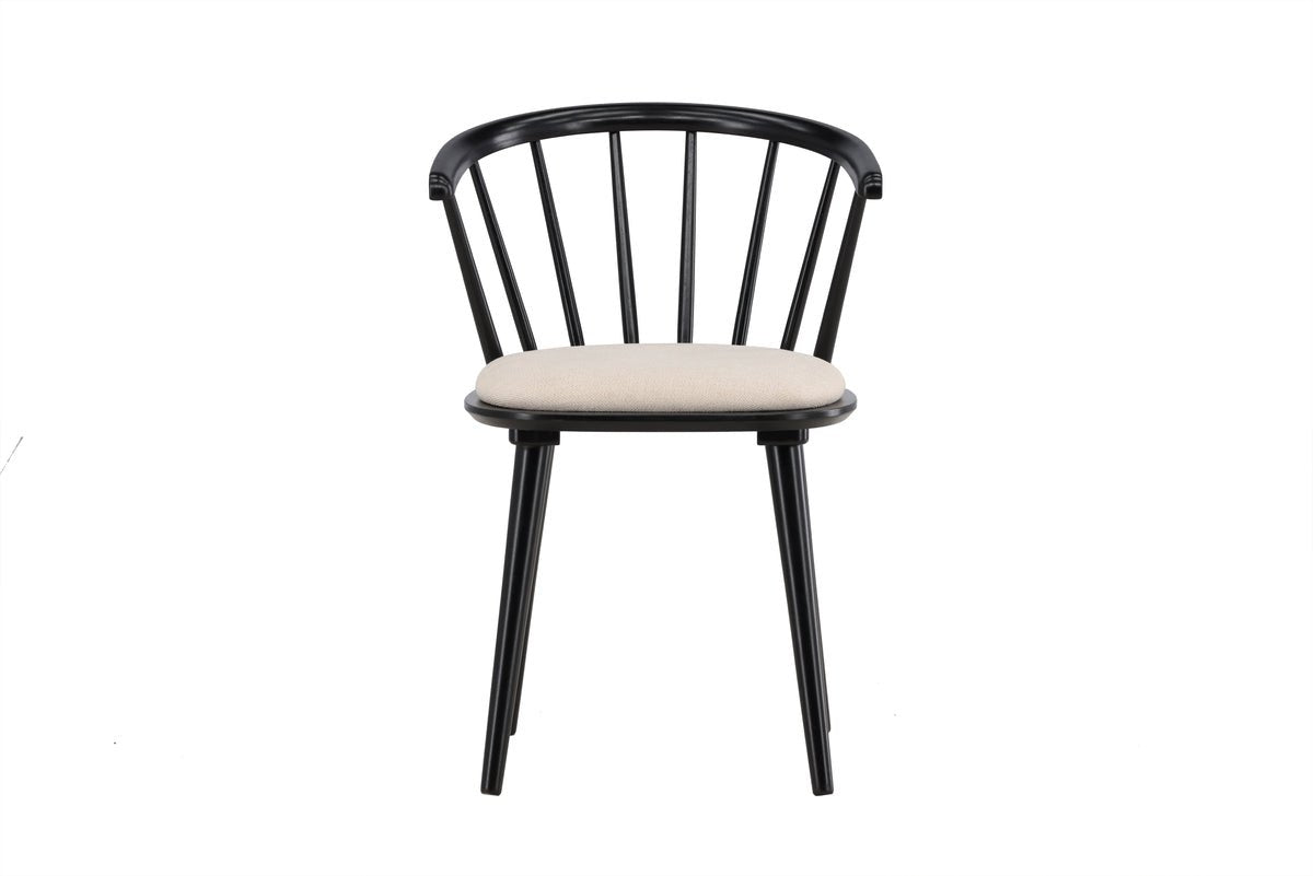 2-delige set - stoel Ballado met vastgenaaid zitkussen