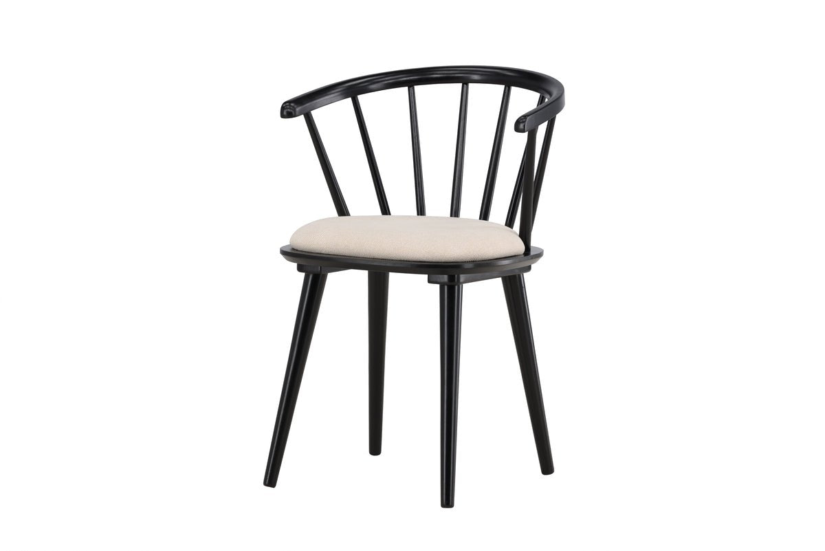 2-delige set - stoel Ballado met vastgenaaid zitkussen