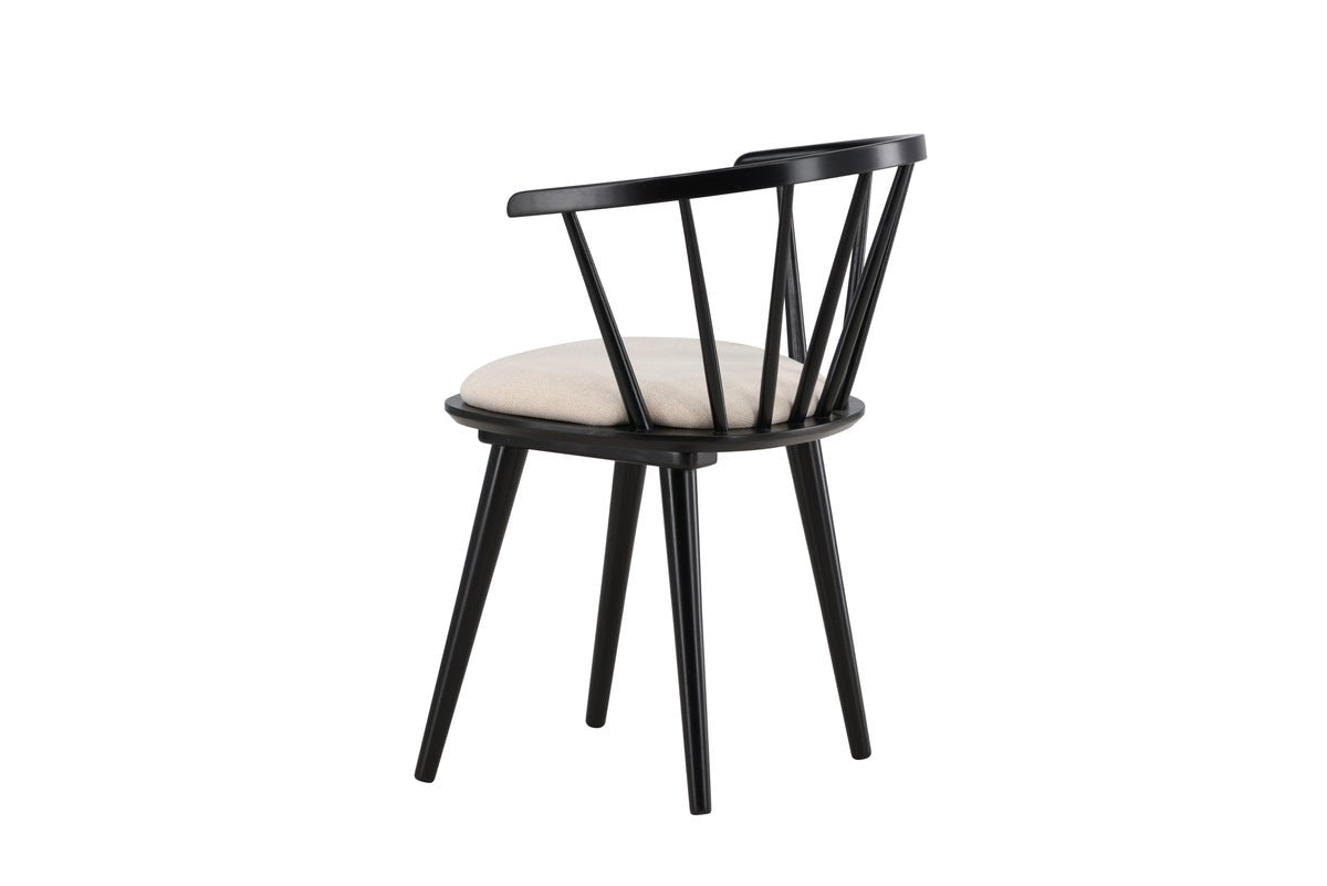 2-delige set - stoel Ballado met vastgenaaid zitkussen