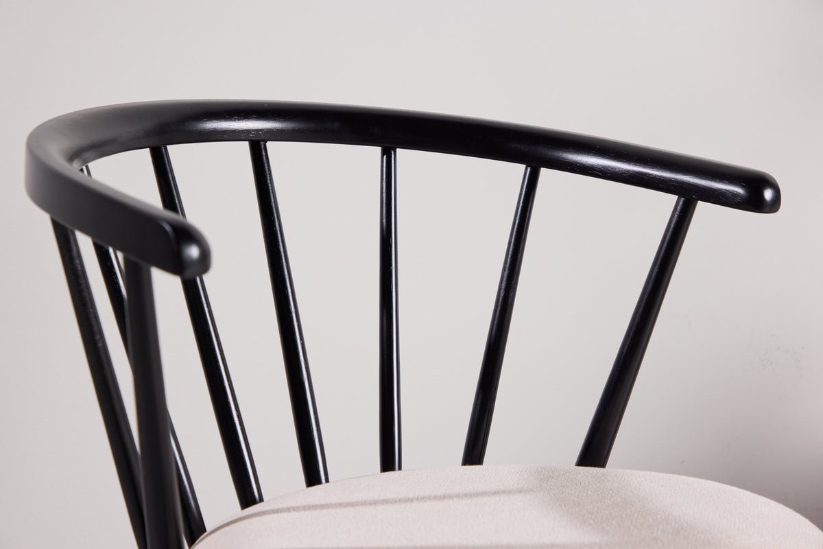 2-delige set - stoel Ballado met vastgenaaid zitkussen