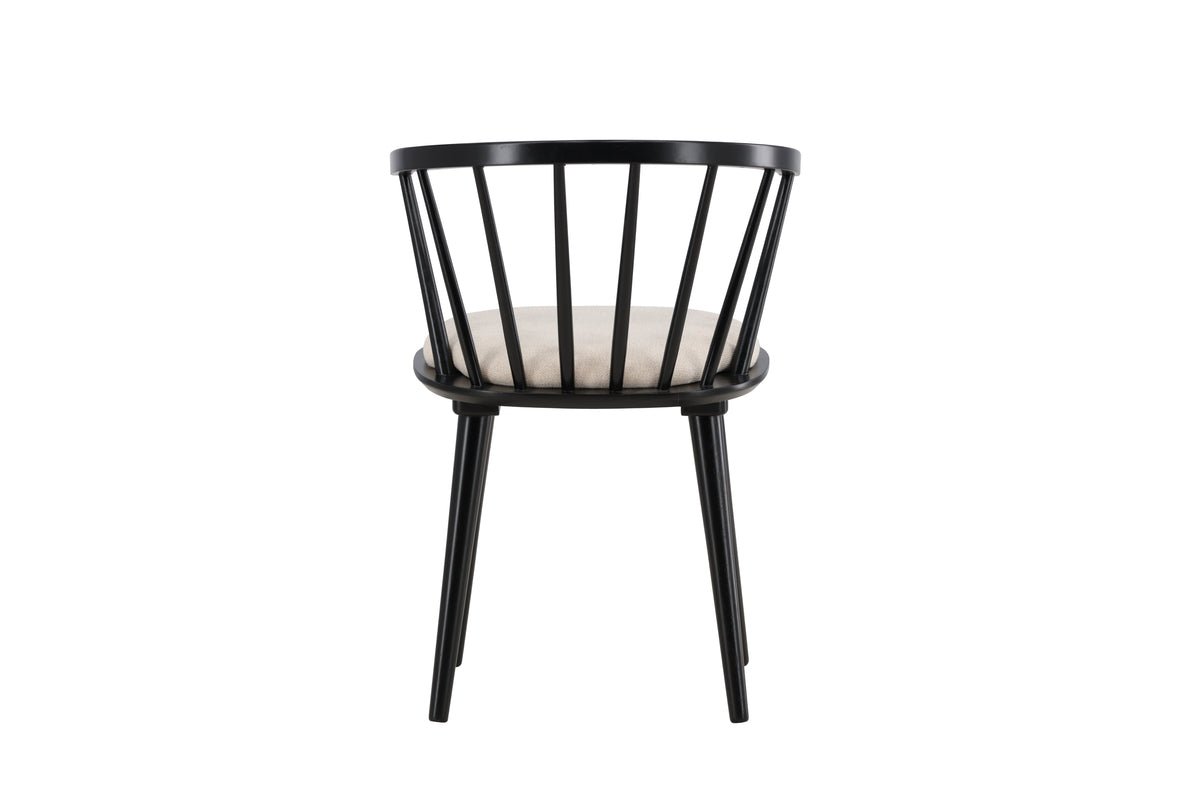 2-delige set - stoel Ballado met vastgenaaid zitkussen